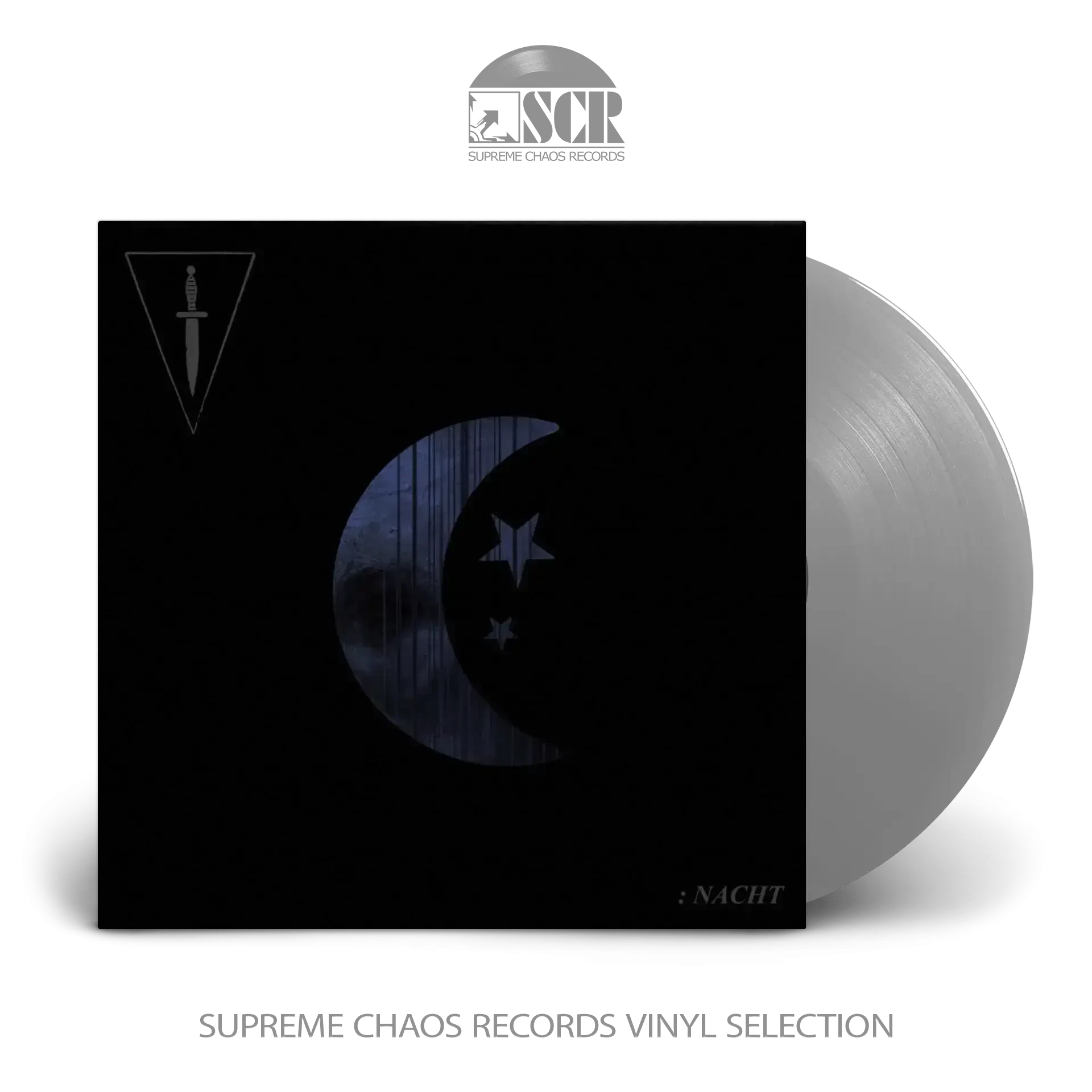 (DOLCH) · Nacht | SILVER LP (Doom Metal Vinyl)