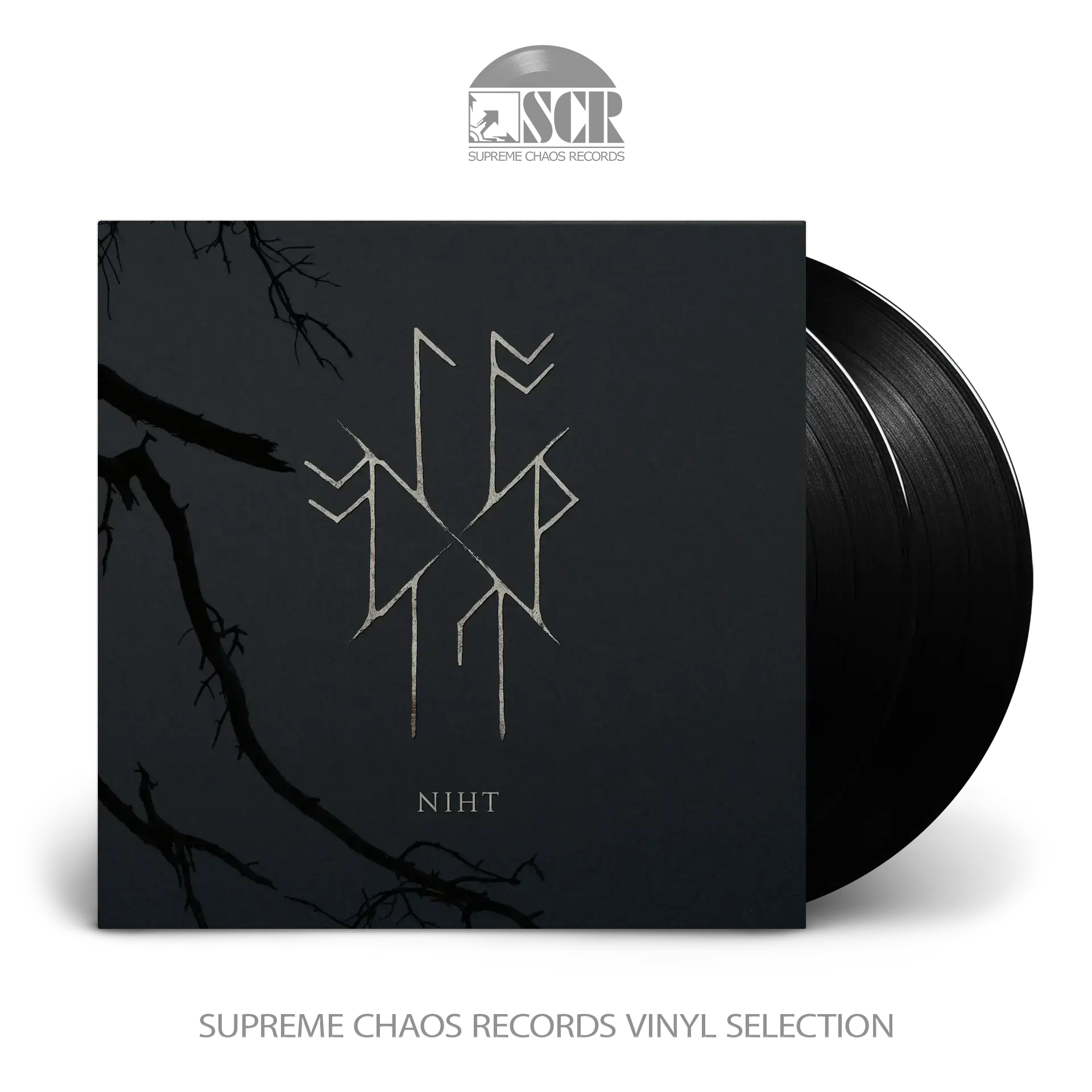 SOWULO - Niht · BLACK 2LP (Dark Folk Vinyl)