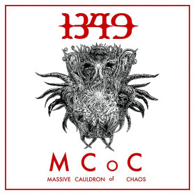 1349 · Massive Cauldron Of Chaos [BLACK/WHITE] | LP (Black Metal Vinyl) · Picture 1