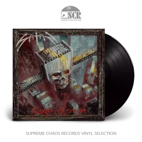 SATAN · Songs in Crimson | BLACK LP (Heavy Metal Vinyl)