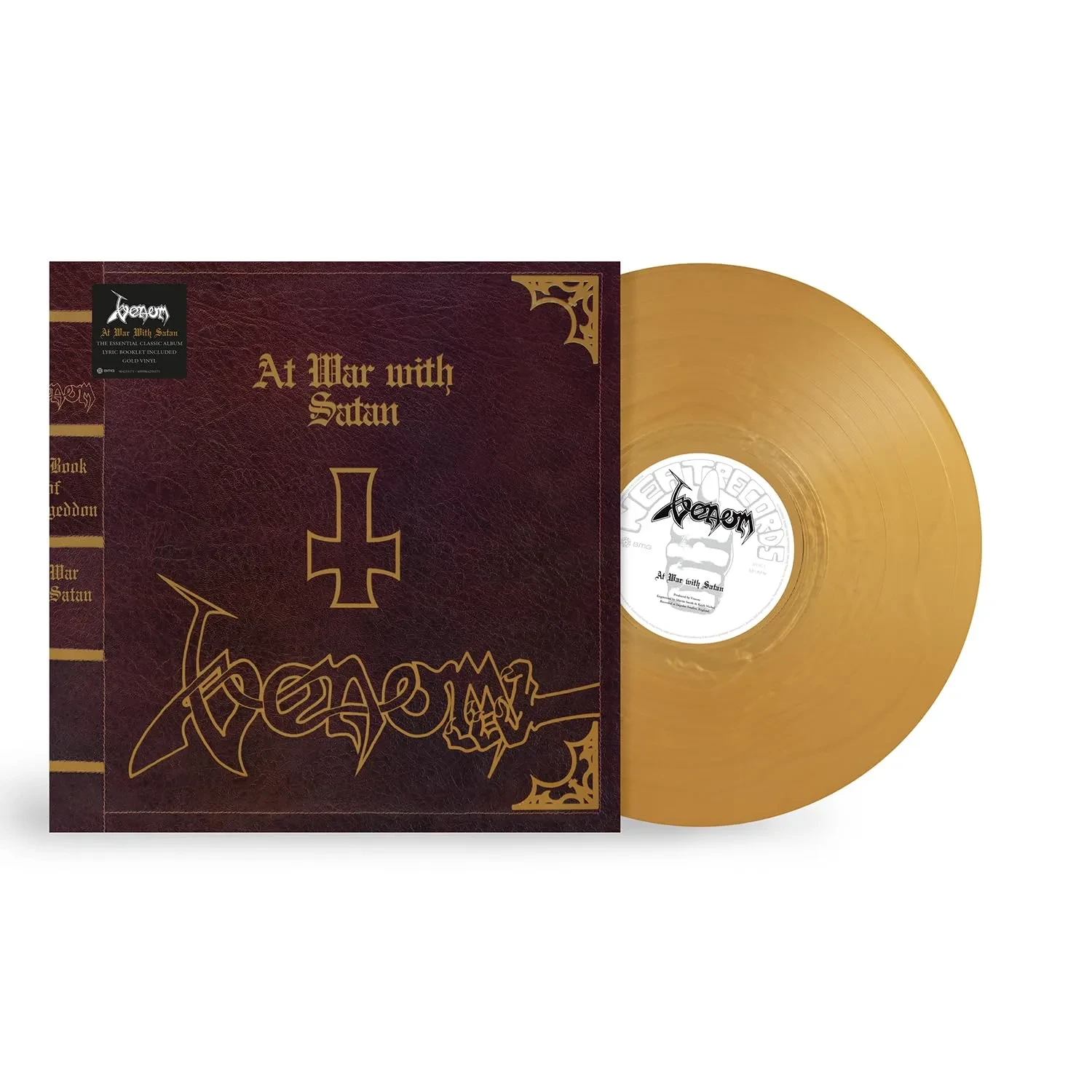 VENOM - At War with Satan [GOLD LP] (Heavy Metal Vinyl) · Picture 2