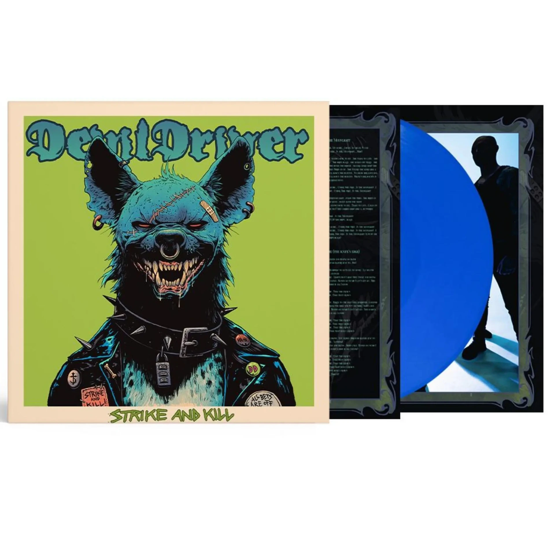 DEVILDRIVER · Strike and Kill | BLUE LP (Melodic Death Metal Vinyl) · Picture 2