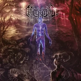 ARCHSPIRE · The Lucid Collective | TRANSPARENT RED/BLACK MARBLED LP (Death Metal/Progressive Metal Vinyl) · Picture 1