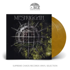 MESHUGGAH · Chaosphere (25th Anniversary Edition) | WHITE/ORANGE/BLACK MARBLED DOUBLE VINYL (Progressive Metal/Death Metal Vinyl)