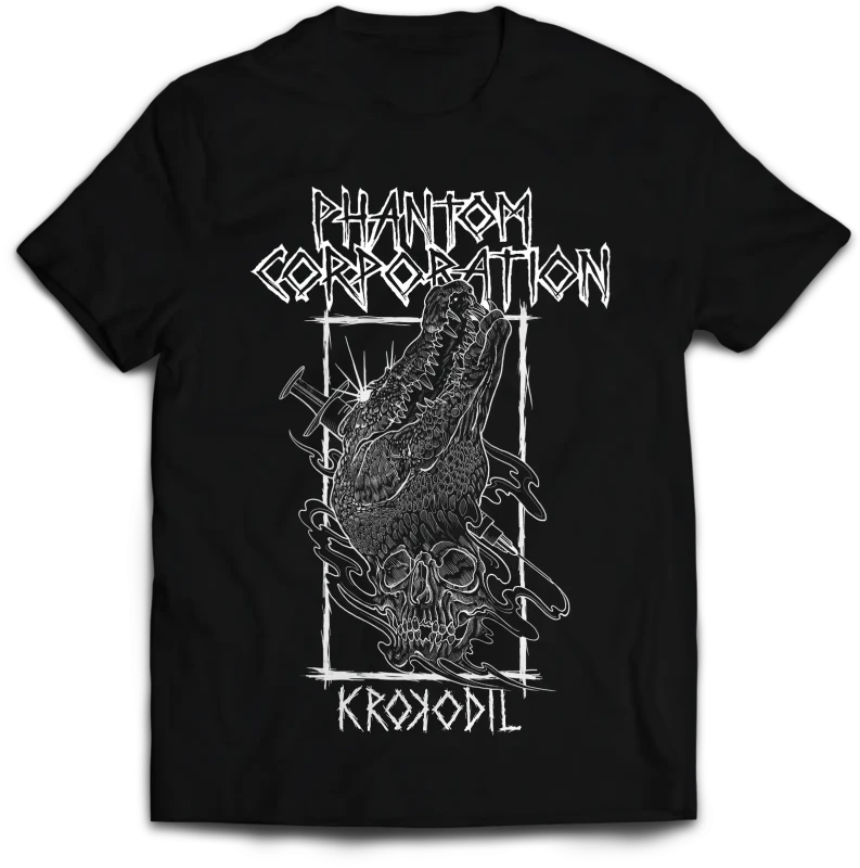 Phantom Corporation · Krokodil Black | T-SHIRT