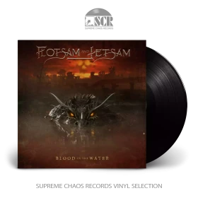 FLOTSAM AND JETSAM · Blood In The Water | BLACK LP (Thrash Metal Vinyl)