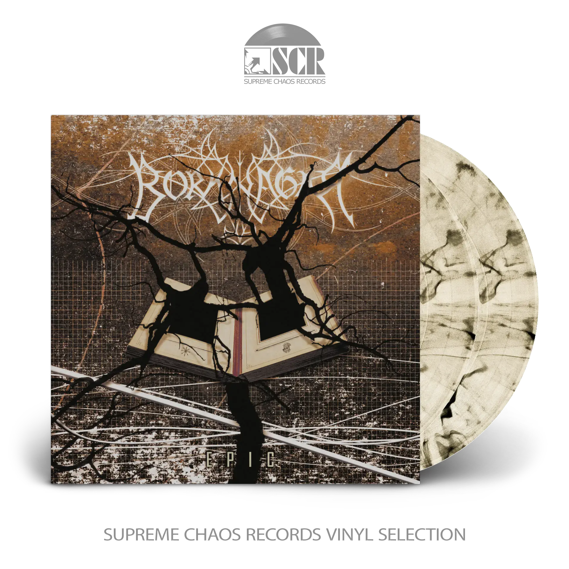 BORKNAGAR · Epic | CLEAR CRUSHER 2LP (Progressive Metal/Black Metal Vinyl)