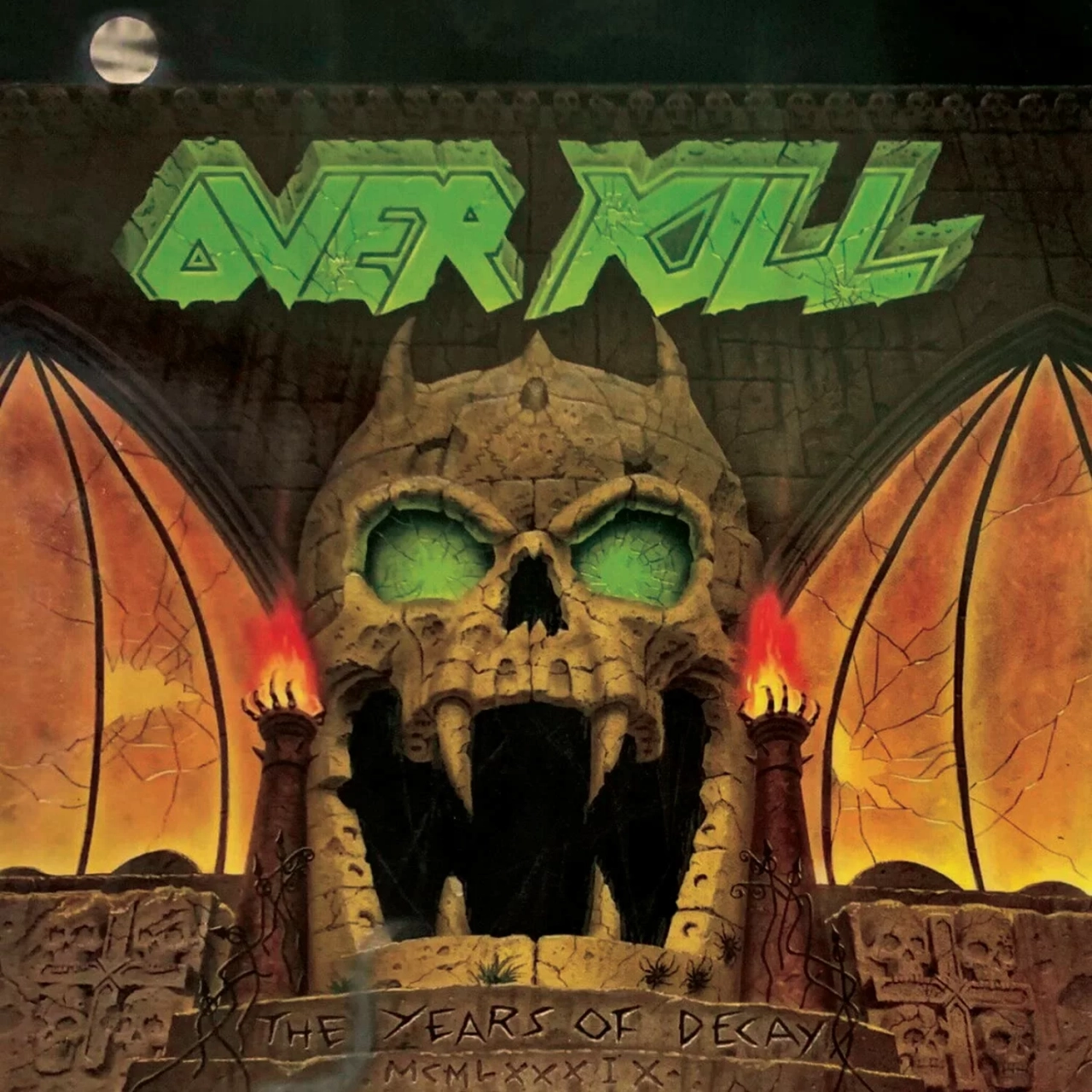 OVERKILL · The Years Of Decay | RED MARBLED LP (Thrash Metal Vinyl) · Picture 1