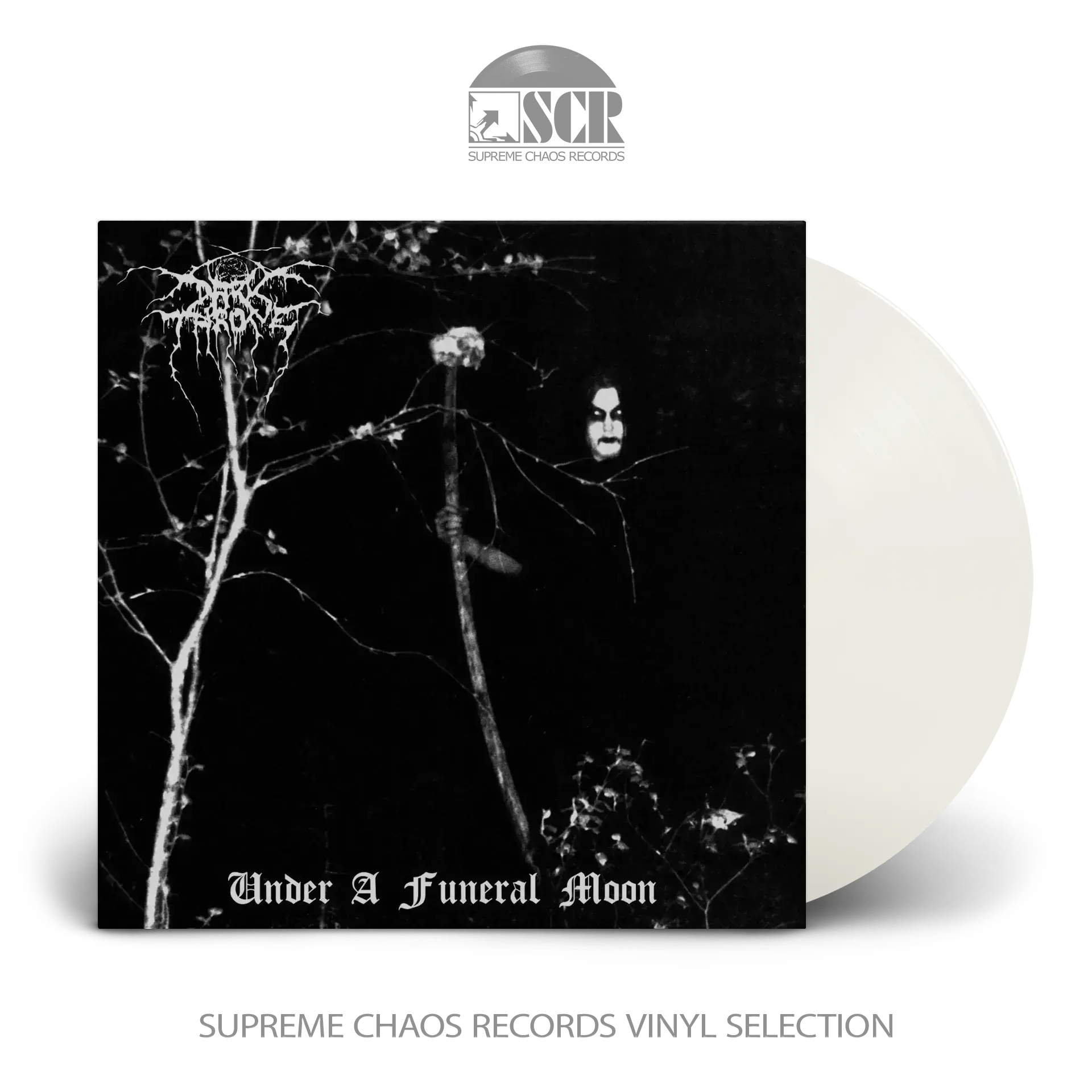 DARKTHRONE · Under A Funeral Moon | CLEAR LP (Black Metal Vinyl)