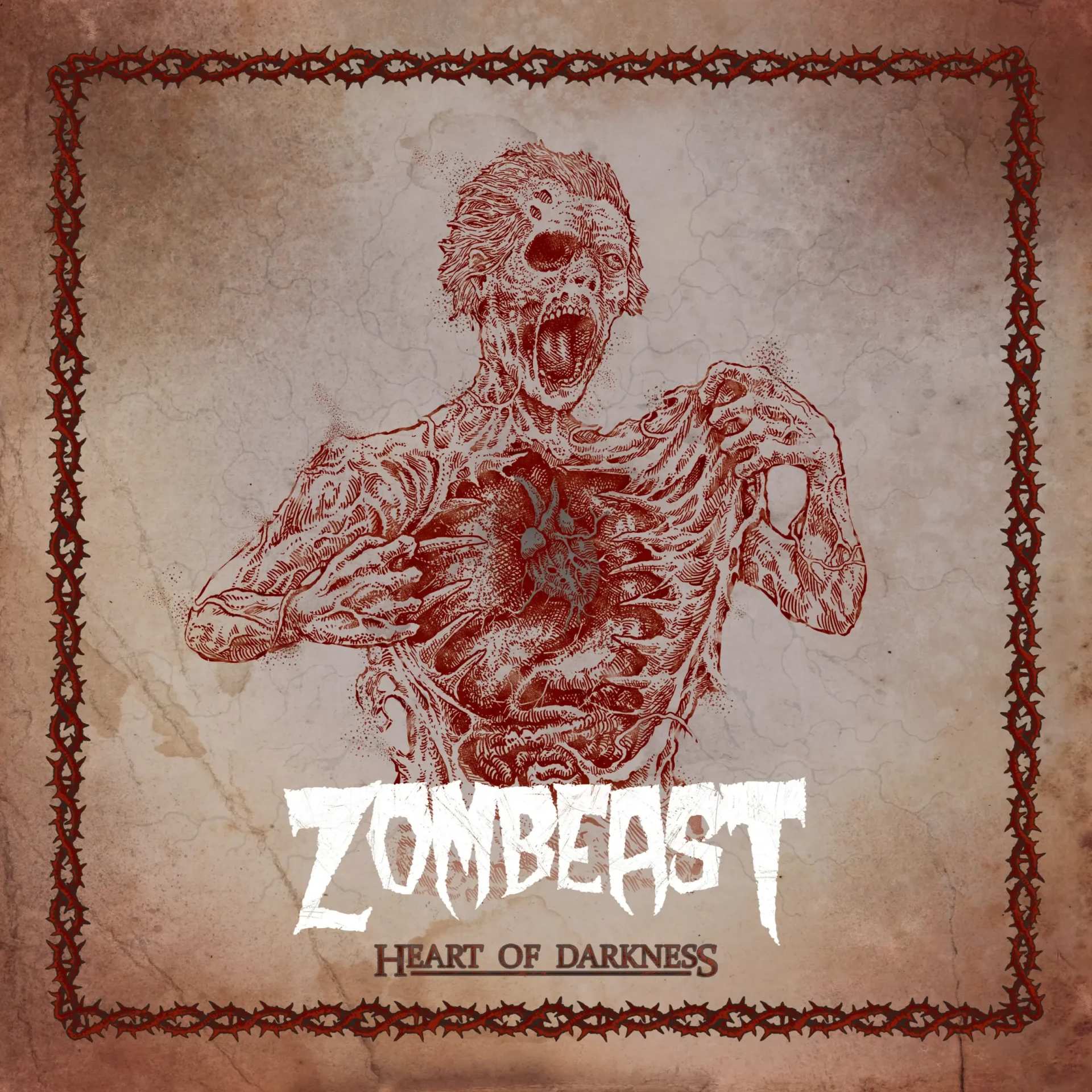 ZOMBEAST - Heart Of Darkness · CLEAR LP 1