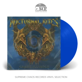 NOCTURNAL RITES - Grand Illusion (Re-Release) [BLUE LP] (Heavy Metal Vinyl)