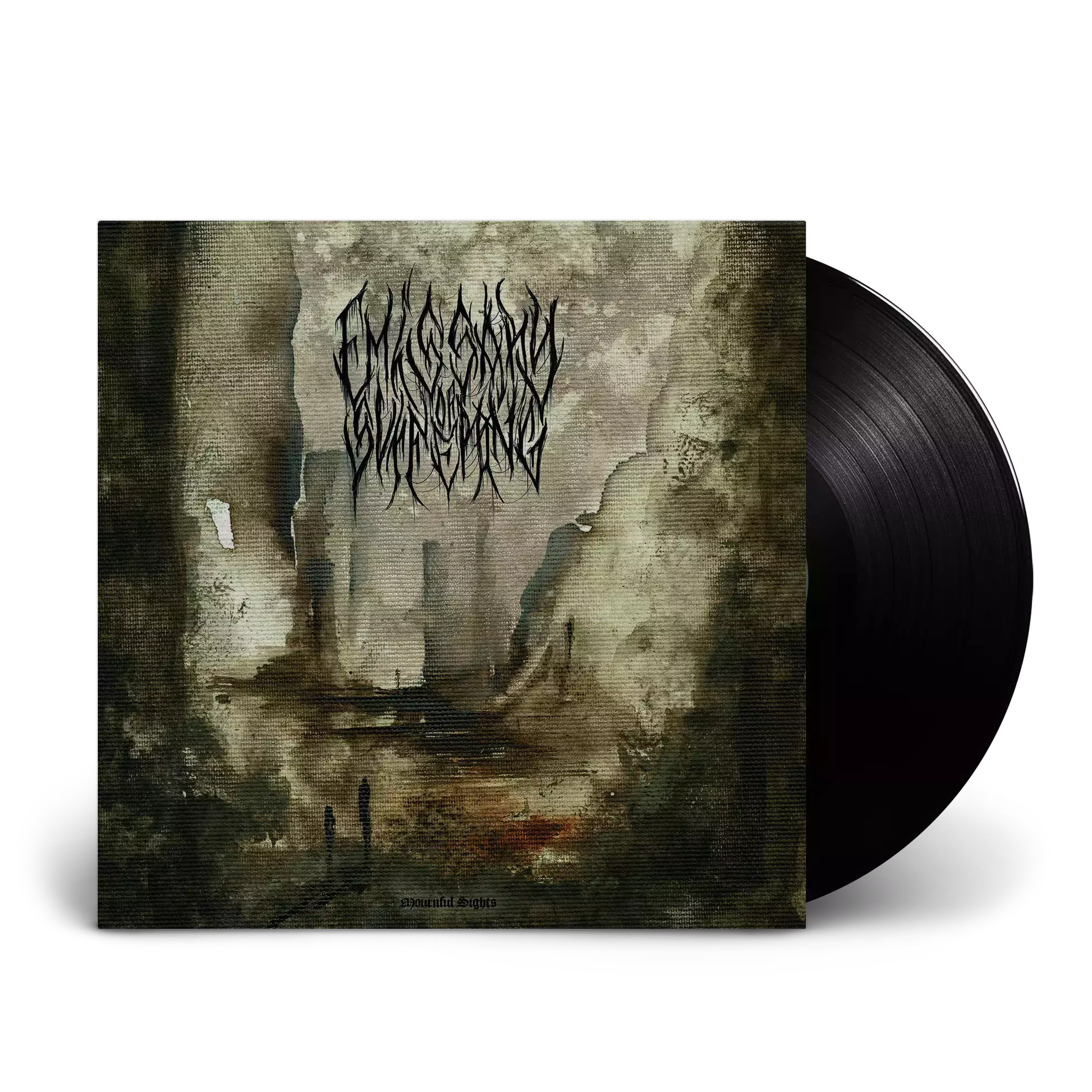 EMISSARY OF SUFFERING · Mournful Sights | BLACK LP (Death Metal Vinyl)