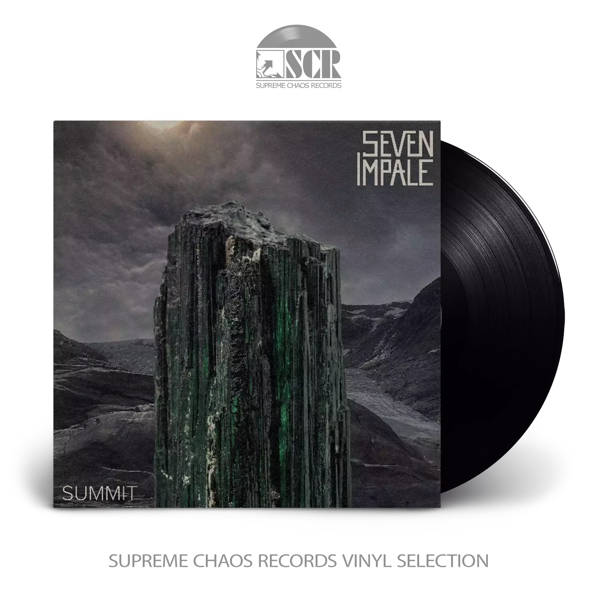 SEVEN IMPALE · Summit | BLACK LP (Progressive Rock Vinyl)