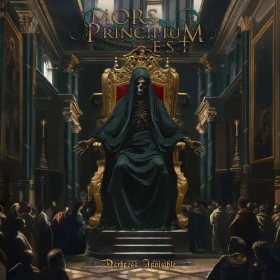 MORS PRINCIPIUM EST · Darkness Invisible | TURQUOISE/BLACK LP (Melodic Death Metal Vinyl) · Picture 1