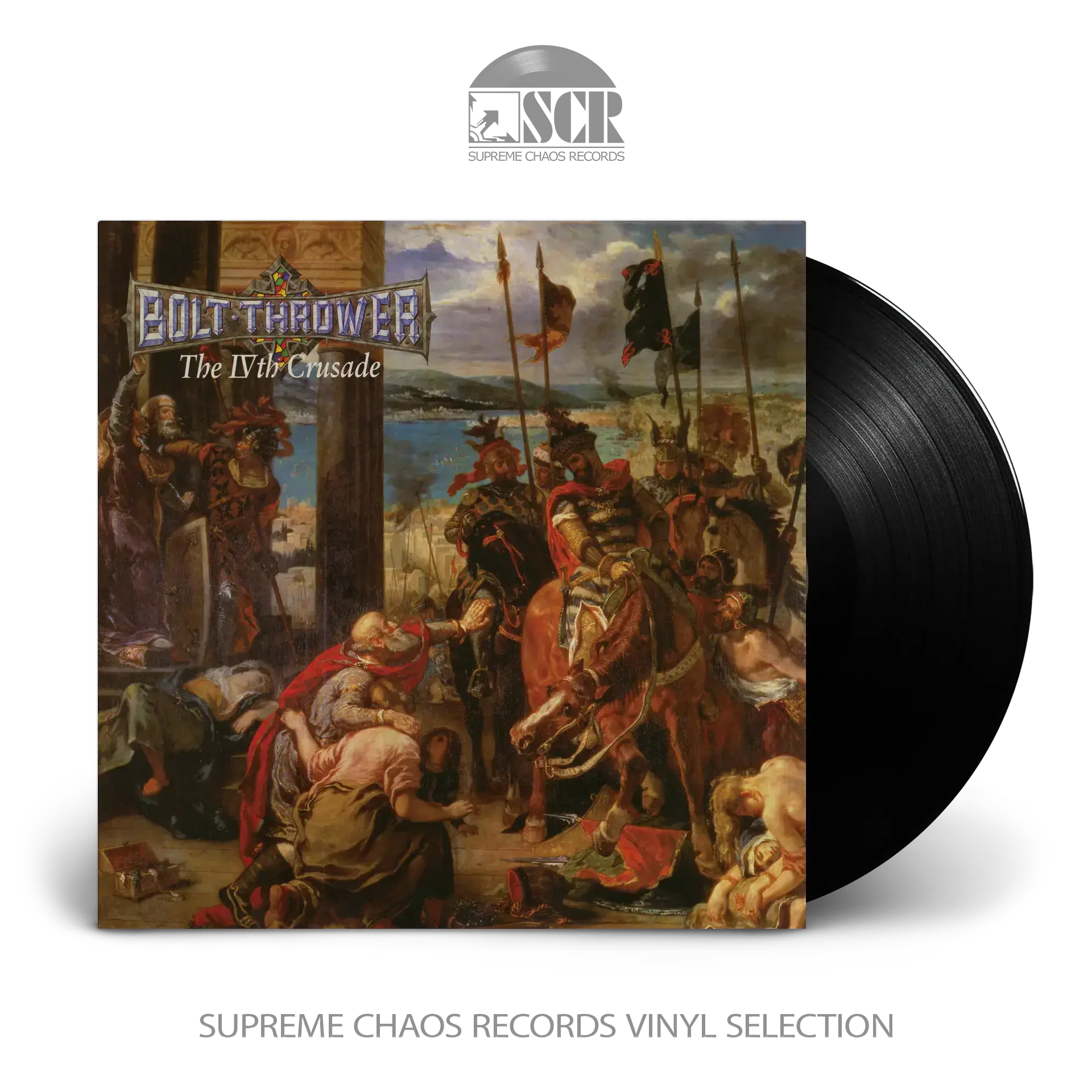 BOLT THROWER - The IVth Crusade (FDR Remaster) · BLACK LP (Death Metal Vinyl)