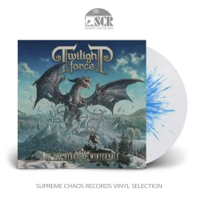 TWILIGHT FORCE · At The Heart Of Wintervale | WHITE/BLUE SPLATTER LP (Power Metal Vinyl)