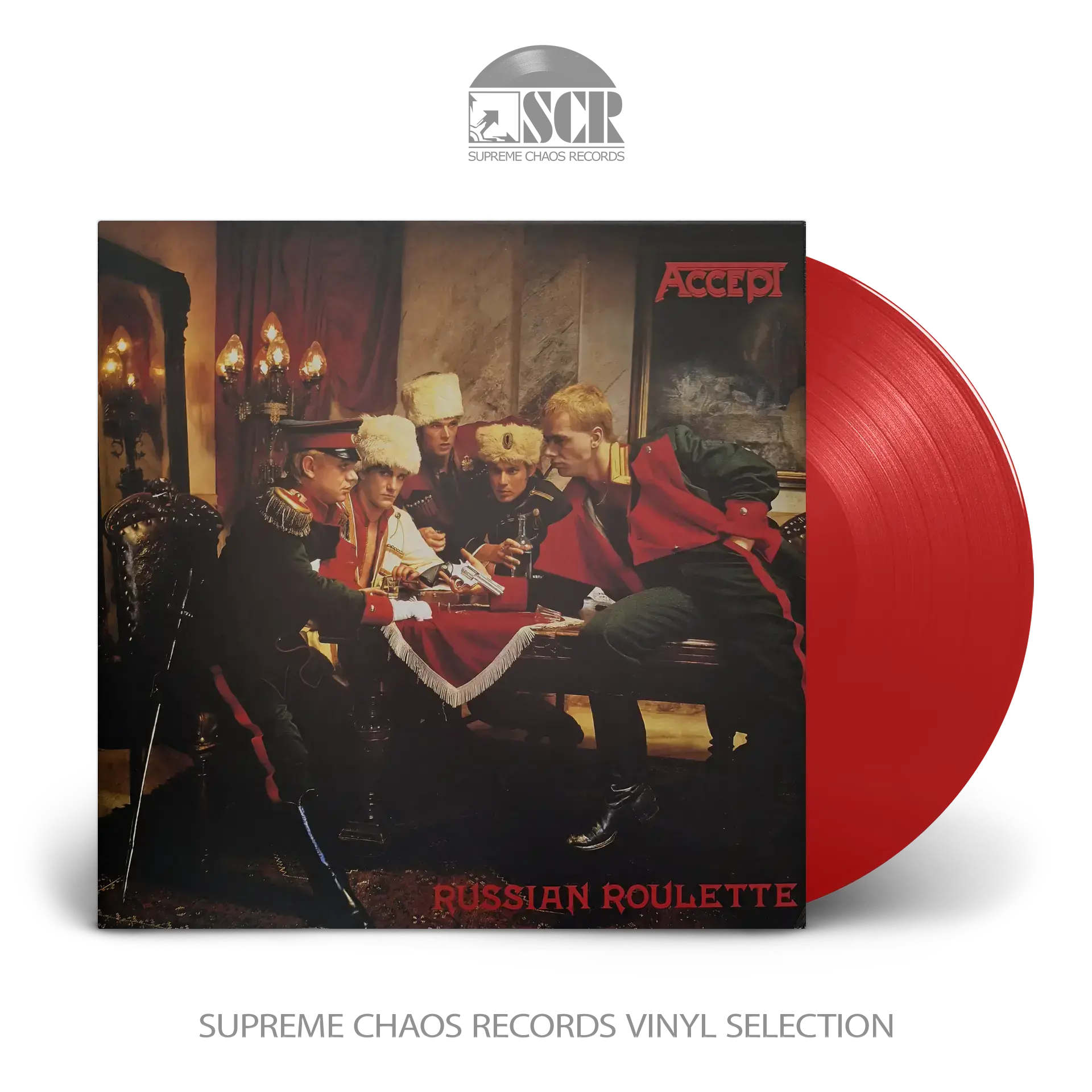 ACCEPT - Russian Roulette · RED LP (Heavy Metal Vinyl)