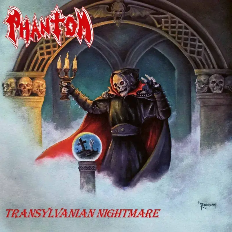 PHANTOM · Transylvanian Nightmare | RED LP (Speed Metal/Thrash Metal Vinyl) · Picture 1
