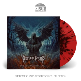 TEMPLE OF DREAD · Dreadspawn Dominion | RED SPLATTER LP (Death Metal Vinyl)