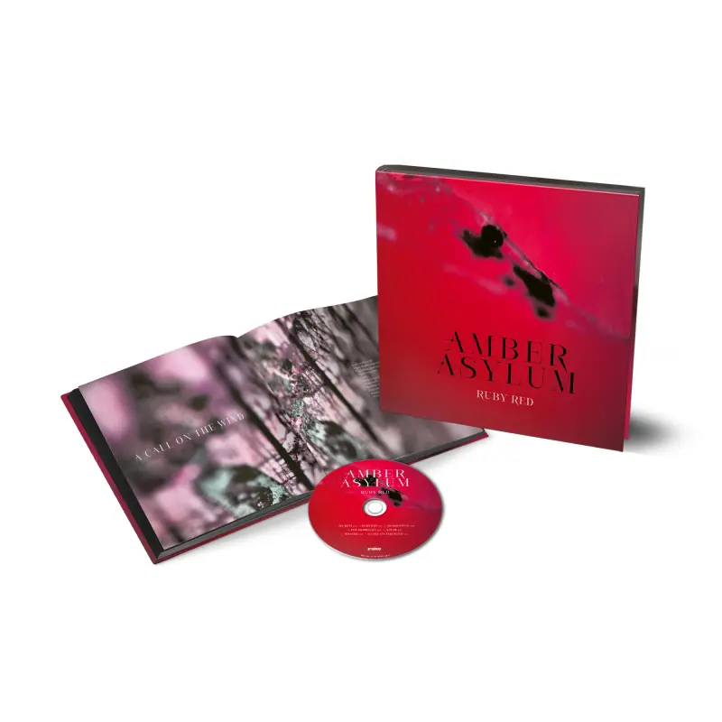 AMBER ASYLUM · Ruby Red | CD HARDCOVER ARTBOOK (Ambient CDs)