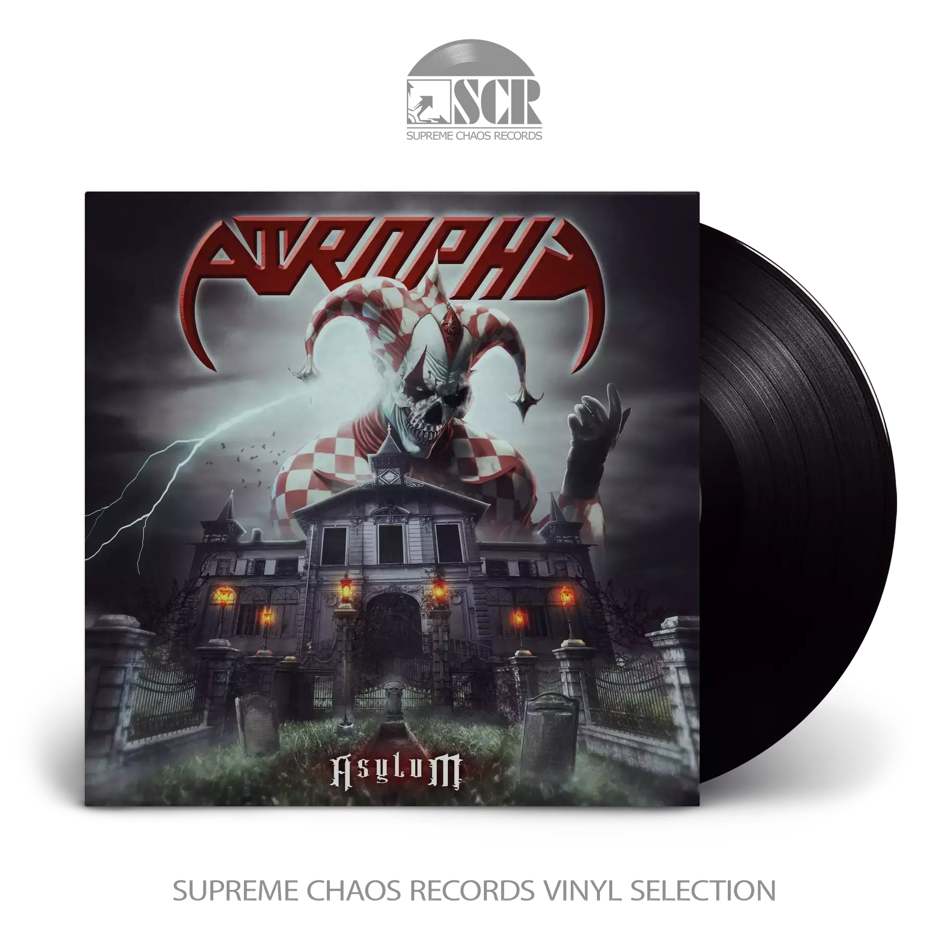 ATROPHY - Asylum · BLACK LP (Thrash Metal Vinyl)