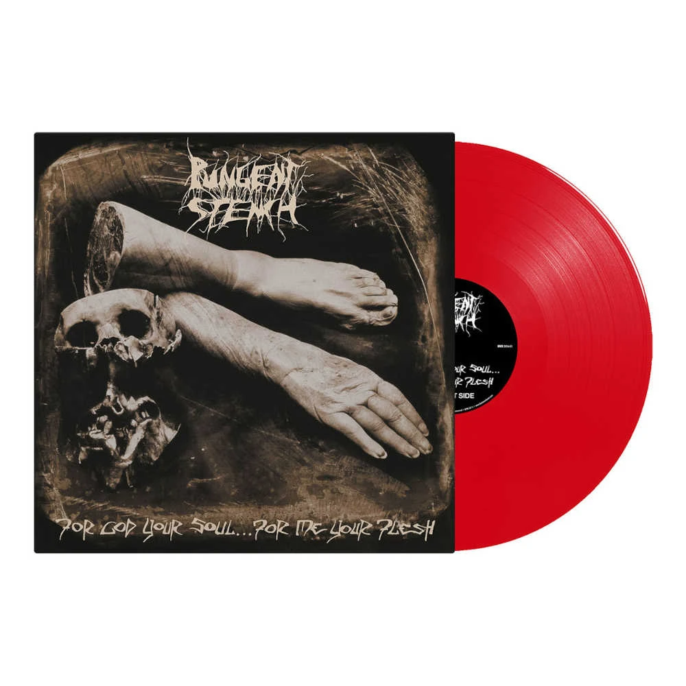 PUNGENT STENCH · For God Your Soul... For Me Your Flesh | TRANSPARENT RED LP (Death Metal Vinyl) · Picture 2