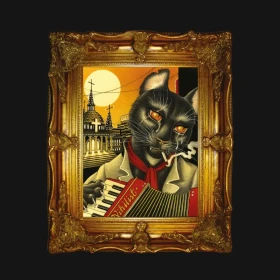 SPIRITUAL FRONT · Rotten Roma Casino | BLACK LP (Neofolk Vinyl) · Picture 1