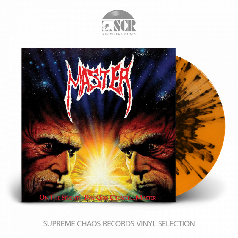 MASTER - On The Seventh Day God Created... Master [ORANGE/BLACK LP]