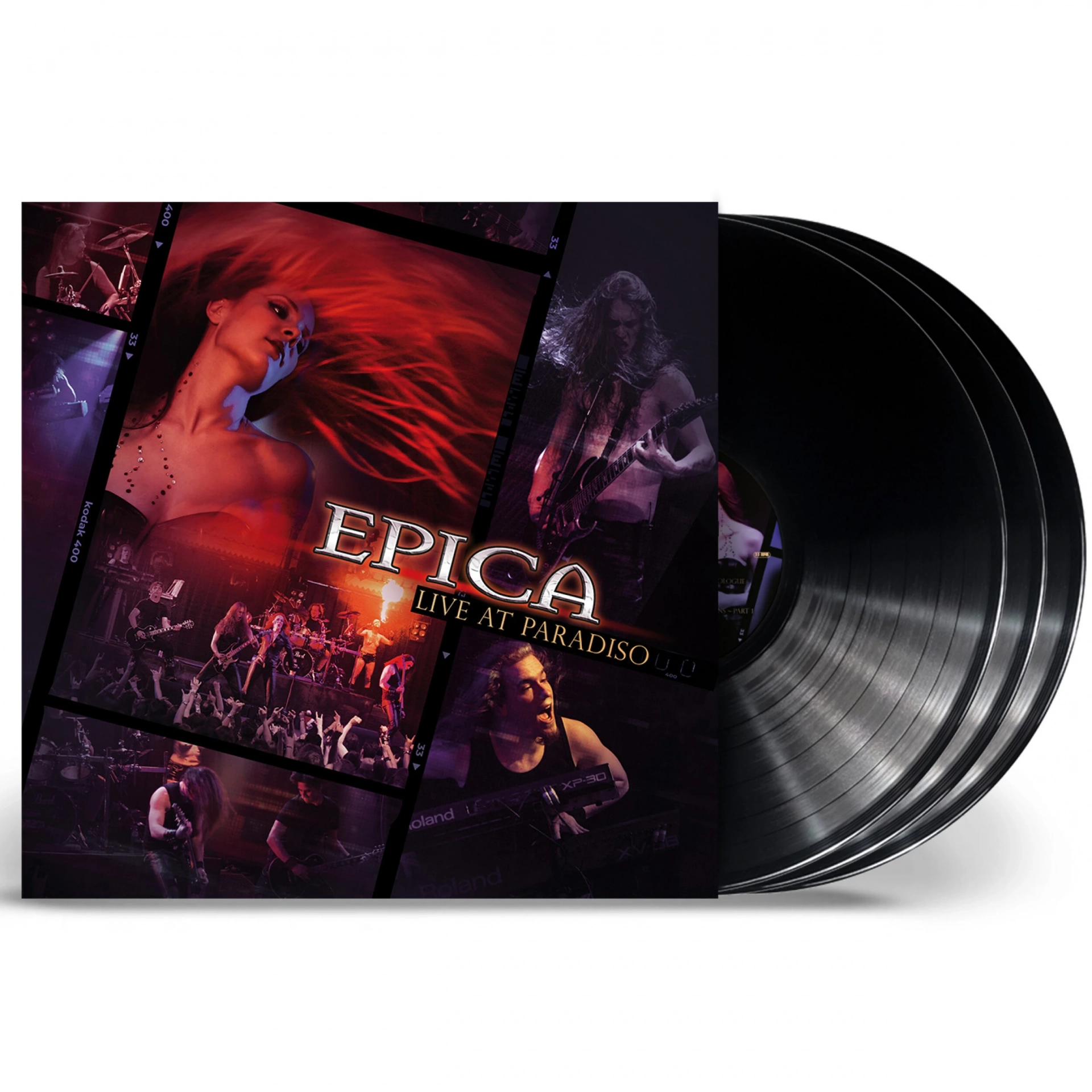 EPICA - Live At Paradiso · BLACK 3LP (Symphonic Metal Vinyl)