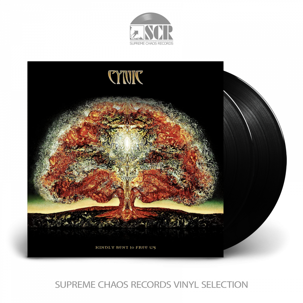CYNIC · Kindly Bent To Free Us | BLACK DLP (Progressive Metal Vinyl)