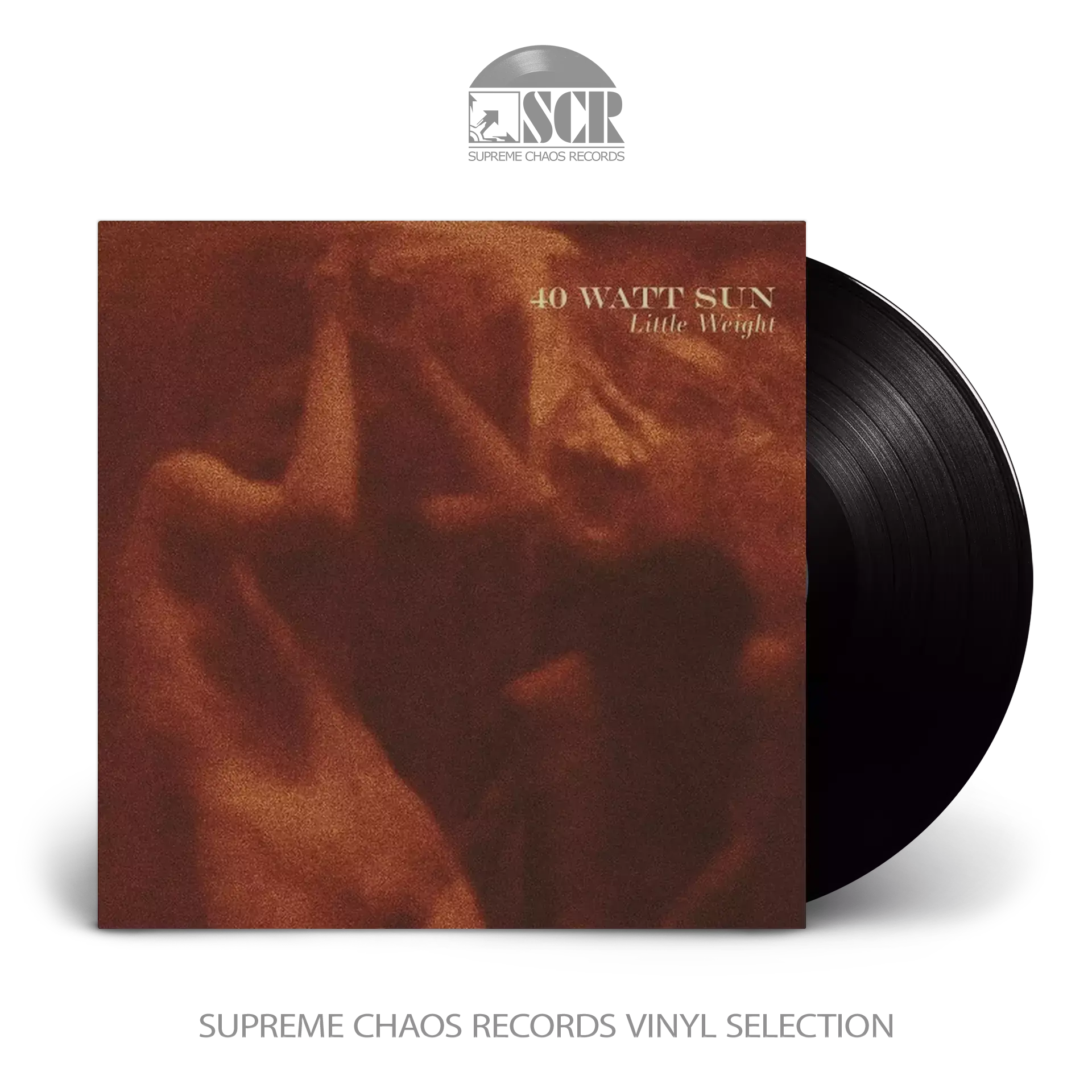 40 WATT SUN - Little Weight · BLACK LP (Doom Metal Vinyl)