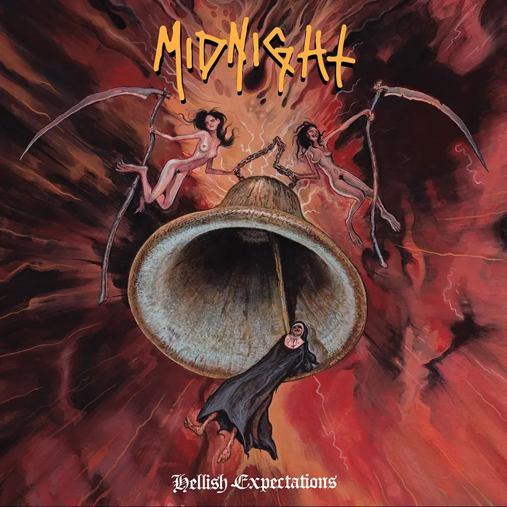 MIDNIGHT · Hellish Expectations | BLACK LP (Black Metal Vinyl) · Picture 1