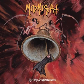 MIDNIGHT · Hellish Expectations | BLACK LP (Black Metal Vinyl) · Picture 1