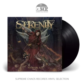 SERENITY · Nemesis A.D. | BLACK LP (Symphonic Metal Vinyl)