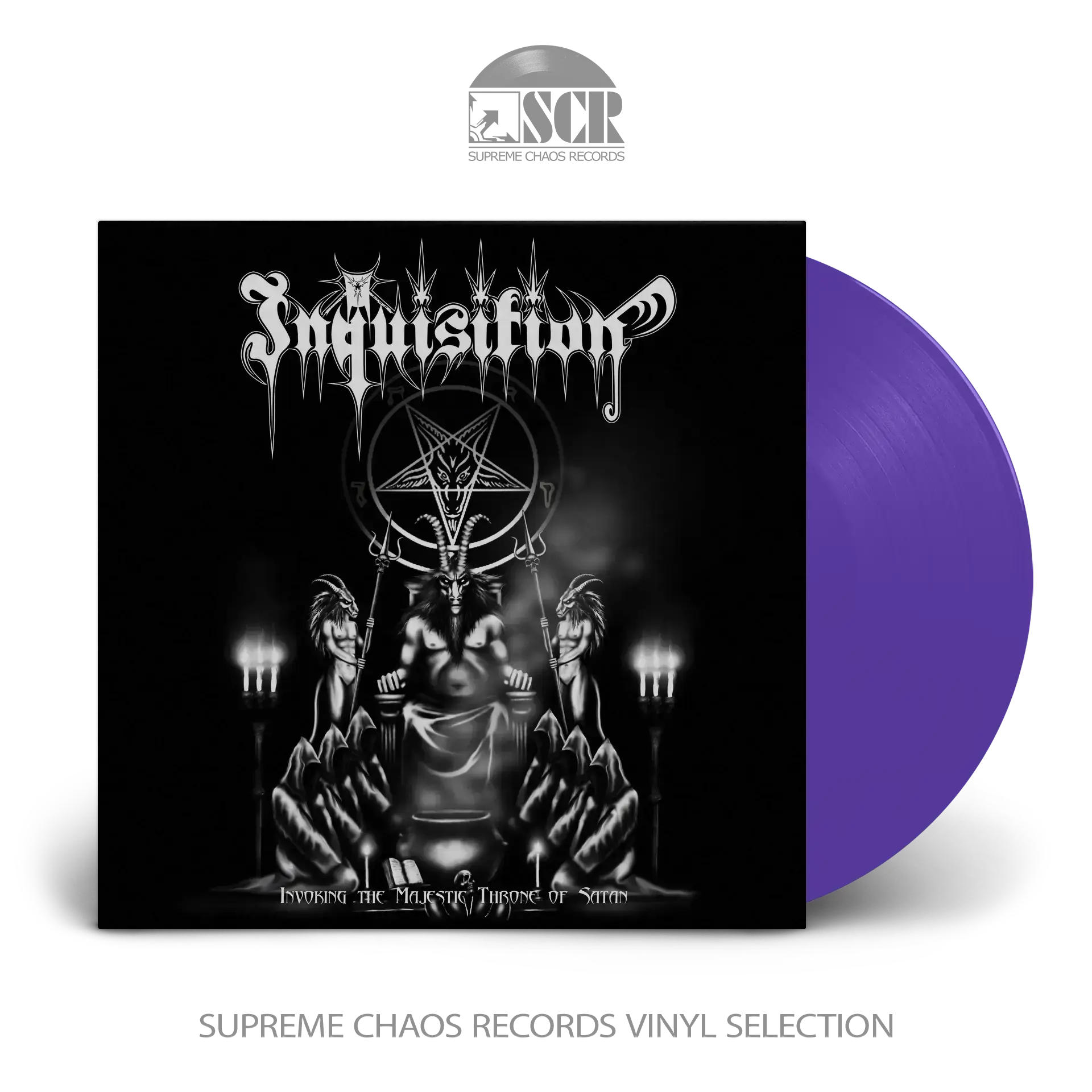 INQUISITION · Invoking The Majestic Throne Of Satan | PURPLE LP (Black Metal Vinyl)