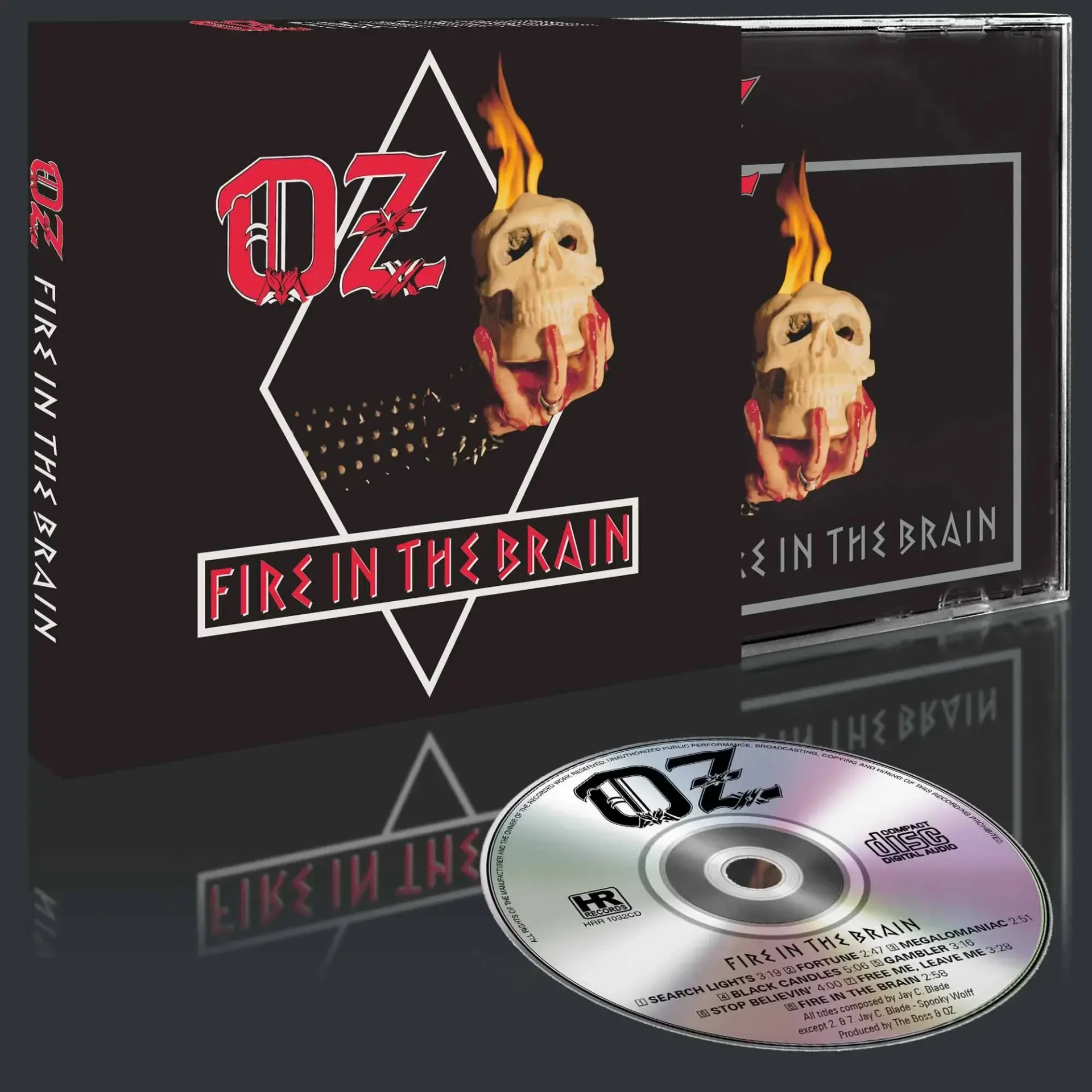 OZ · Fire in the Brain | CD (Heavy Metal CDs) · Picture 2