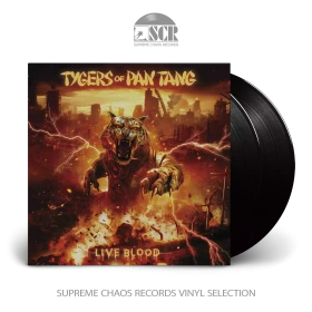 TYGERS OF PAN TANG · Live Blood | BLACK DLP (Heavy Metal Vinyl)