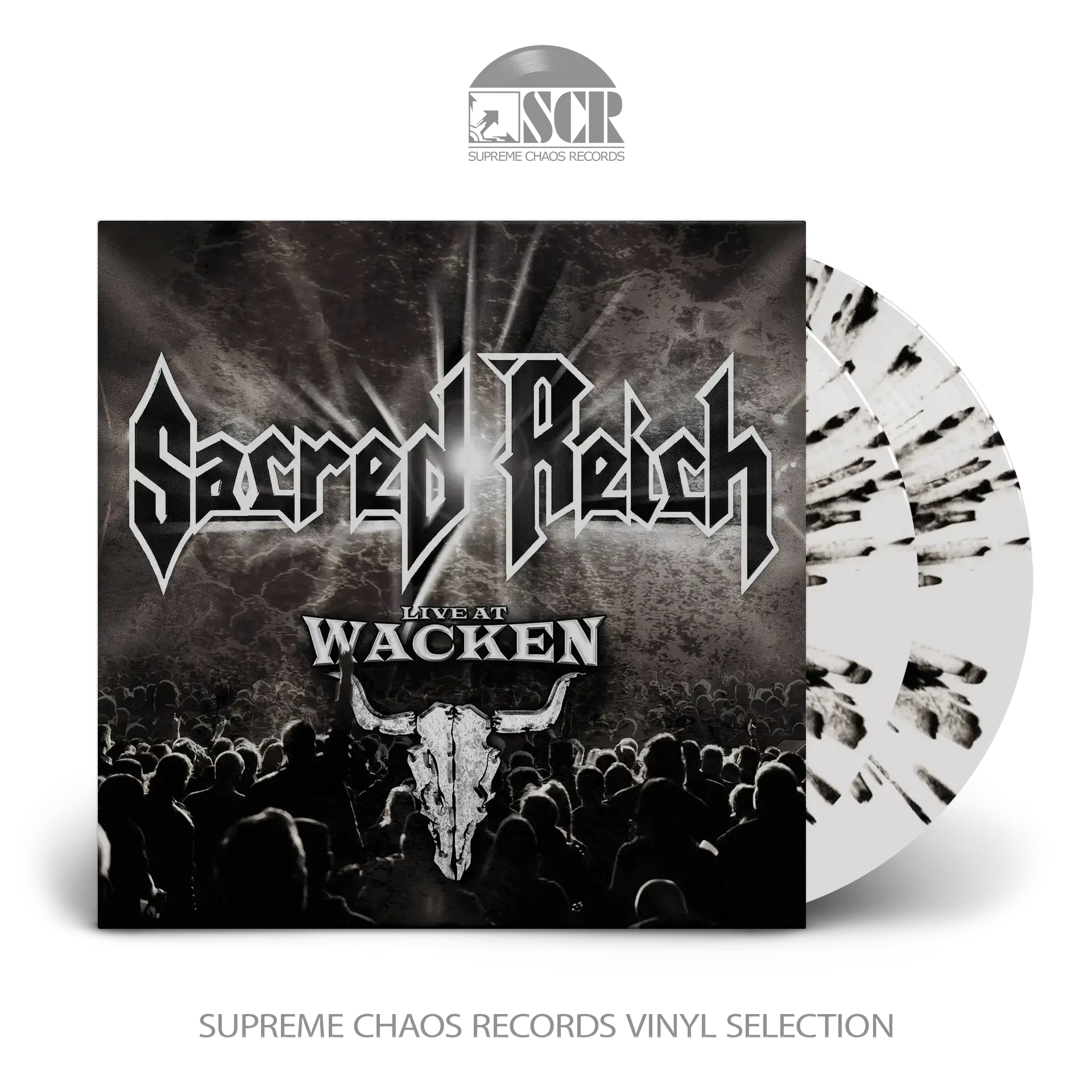 SACRED REICH · Live At Wacken | SPLATTER 2LP (Thrash Metal Vinyl)