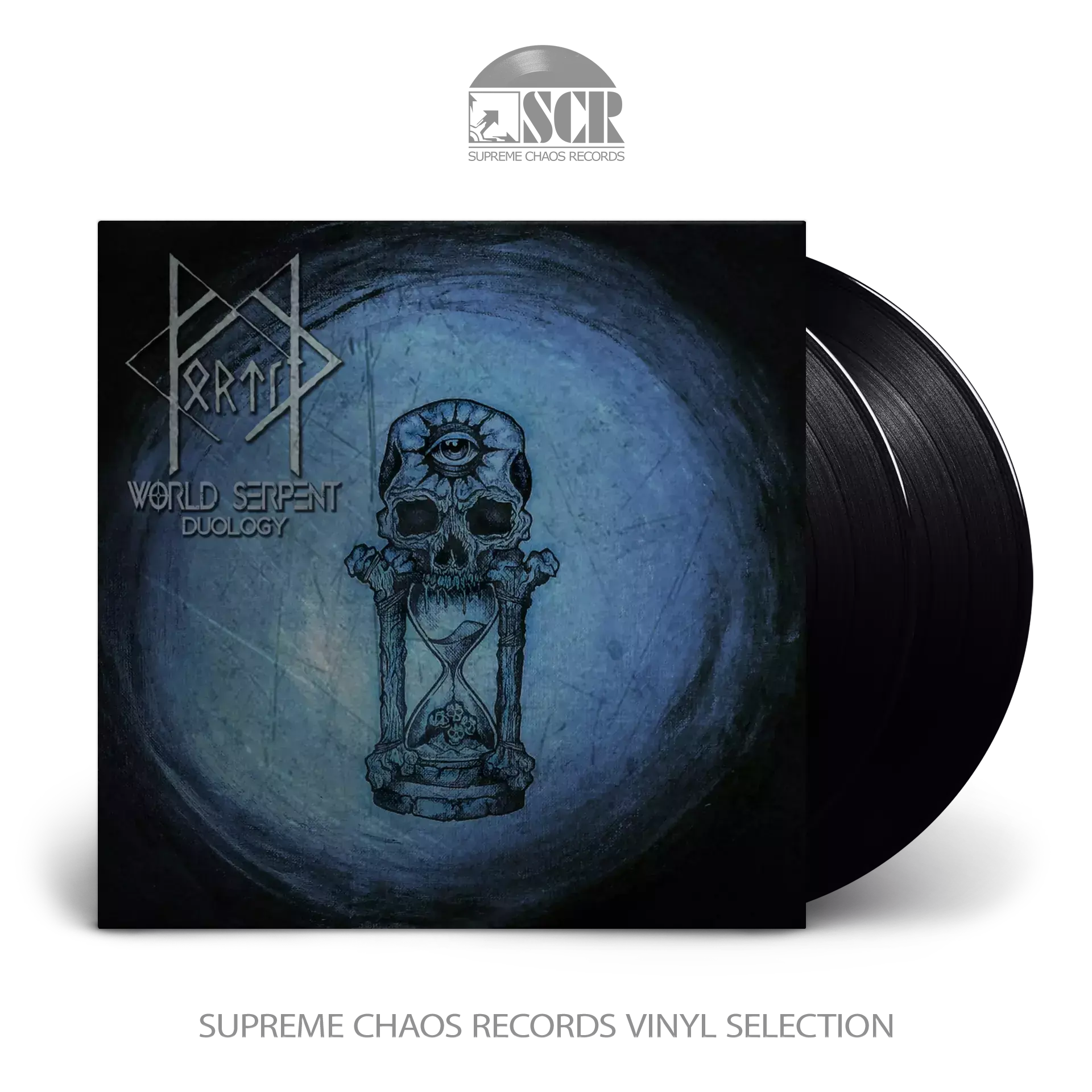 FORTID · World Serpent | BLACK DLP (Black Metal Vinyl)