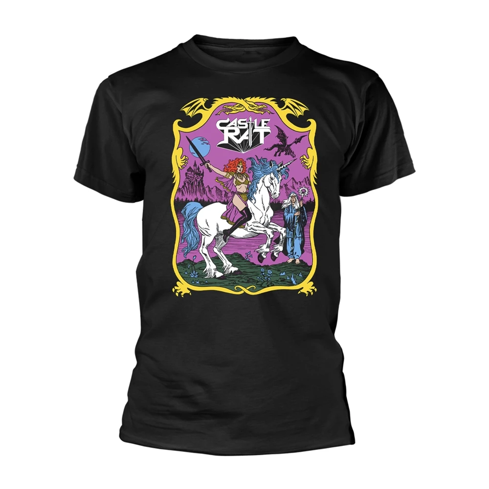 CASTLE RAT · Unicorn Rider | T-SHIRT (Doom Metal/Heavy Metal/Epic Metal Clothes) · Picture 2