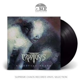 CRYPTOSIS · Celestial Death | BLACK LP (Death Metal Vinyl)