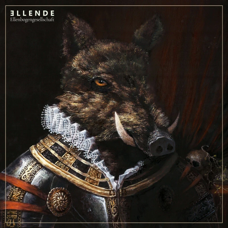 ELLENDE · Ellenbogengesellschaft | BLACK LP (Black Metal Vinyl) · Picture 1