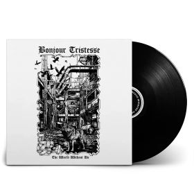 BONJOUR TRISTESSE · The World Without Us | BLACK LP (Black Metal Vinyl)