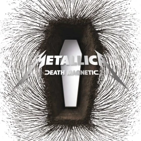 METALLICA · Death Magnetic | MAGNETIC SILVER 2LP (Thrash Metal Vinyl) · Picture 1