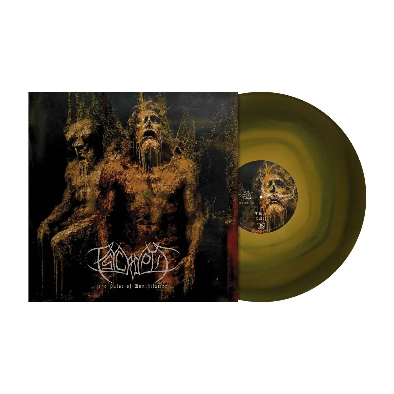 PSYCROPTIC · The Pulse of Annihilation | GREEN/GOLD MARBLED LP (Technical Death Metal Vinyl)