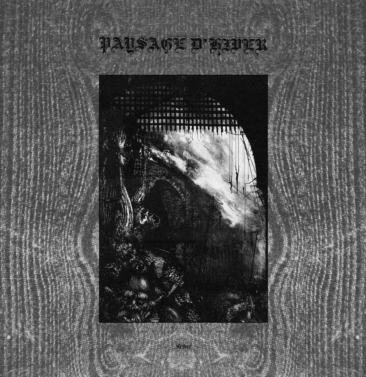 PAYSAGE D'HIVER · Kerker | BLACK LP (Black Metal Vinyl) · Picture 1