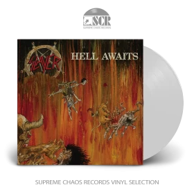 SLAYER · Hell Awaits | WHITE LP (Thrash Metal Vinyl)