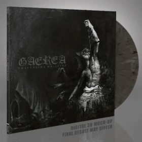 GAEREA · Unsettling Whispers | SILVER/BLACK LP (Black Metal Vinyl) · Picture 1