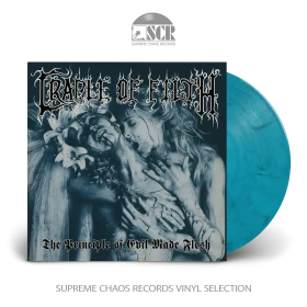CRADLE OF FILTH · The Principle of Evil Made Flesh | SEA BLUE/SILVER LP (Black Metal/Gothic Metal Vinyl)