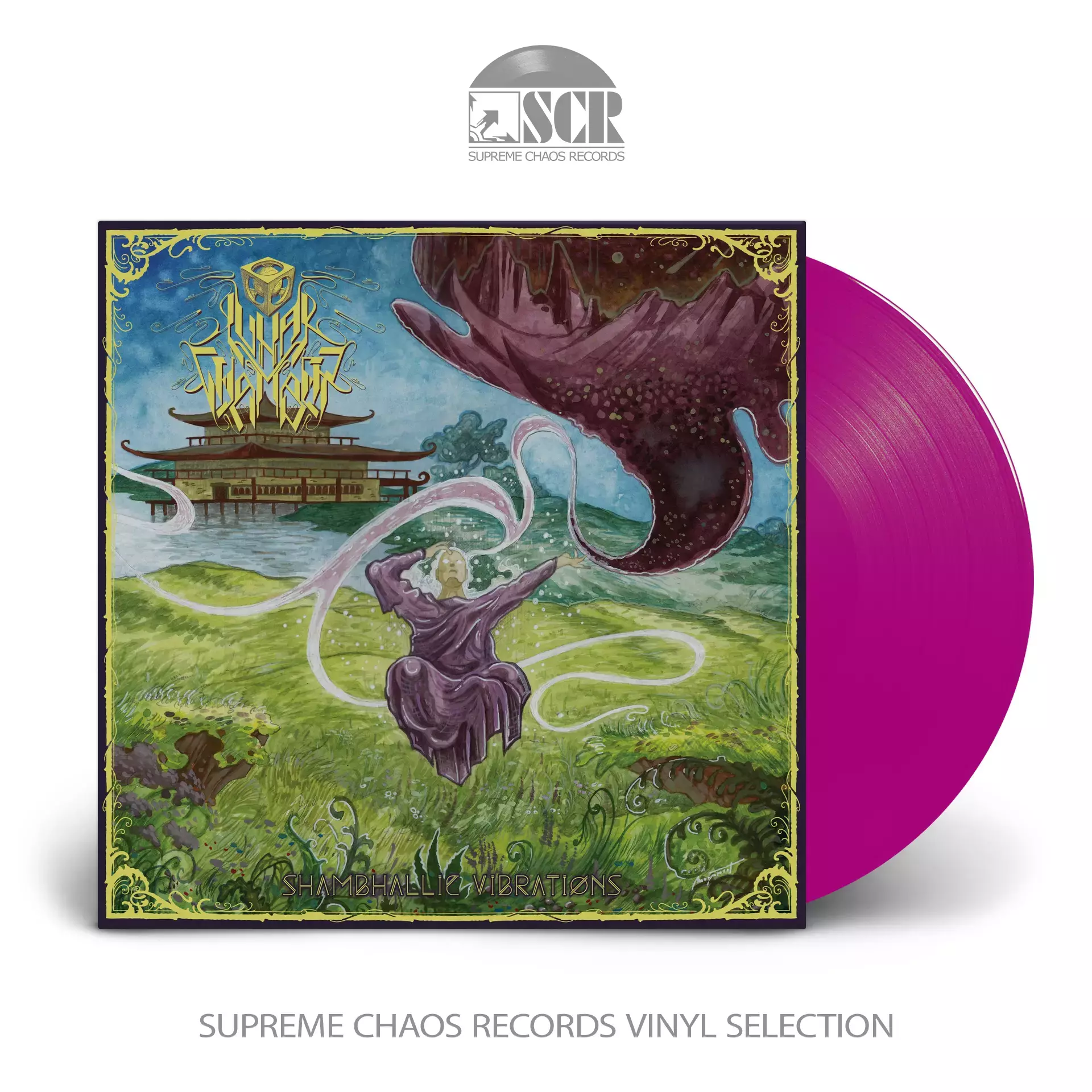 LUNAR CHAMBER - Shambhallic Vibrations · VIOLET LP (Death Metal Vinyl)